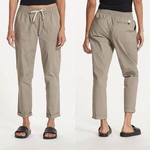 Vuori Women’s Vintage Ripstop Pant in Gravel Sz S